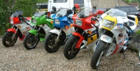 RZV500, KR250, RG500, NS400R, RGV250