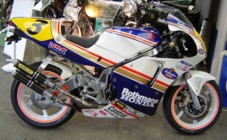 Paul Wilshaw's Honda NS500R special, Stafford, Oct 2007