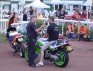 Rob E being interviewed